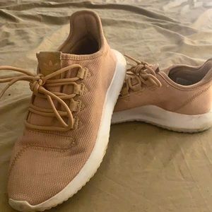 Adidas ladies sneakers tan 6.5